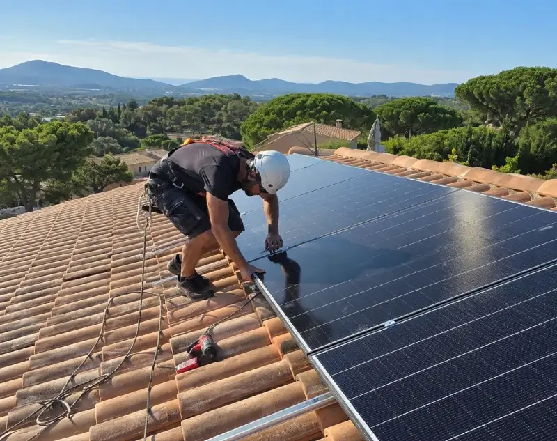 Installateur panneaux solaires Rauzan — pose photovoltaïque sur toiture